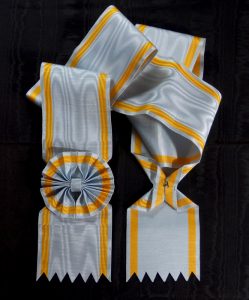 #JA008 - Japan Empire, Order of the Sacred Treasure, Grand Cross sash
