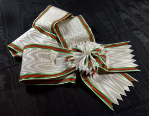 #TR001 – Turkey, Order of Nishani-Shefkat (Charity or Chastity) – Grand Cross sash, Turkish style