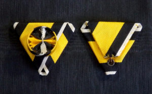 #BG033 – Bulgaria, Order of Military Merit, IV class (Officer, rosette 26 mm).